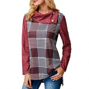 Boutique Women's Checker Tunic Top